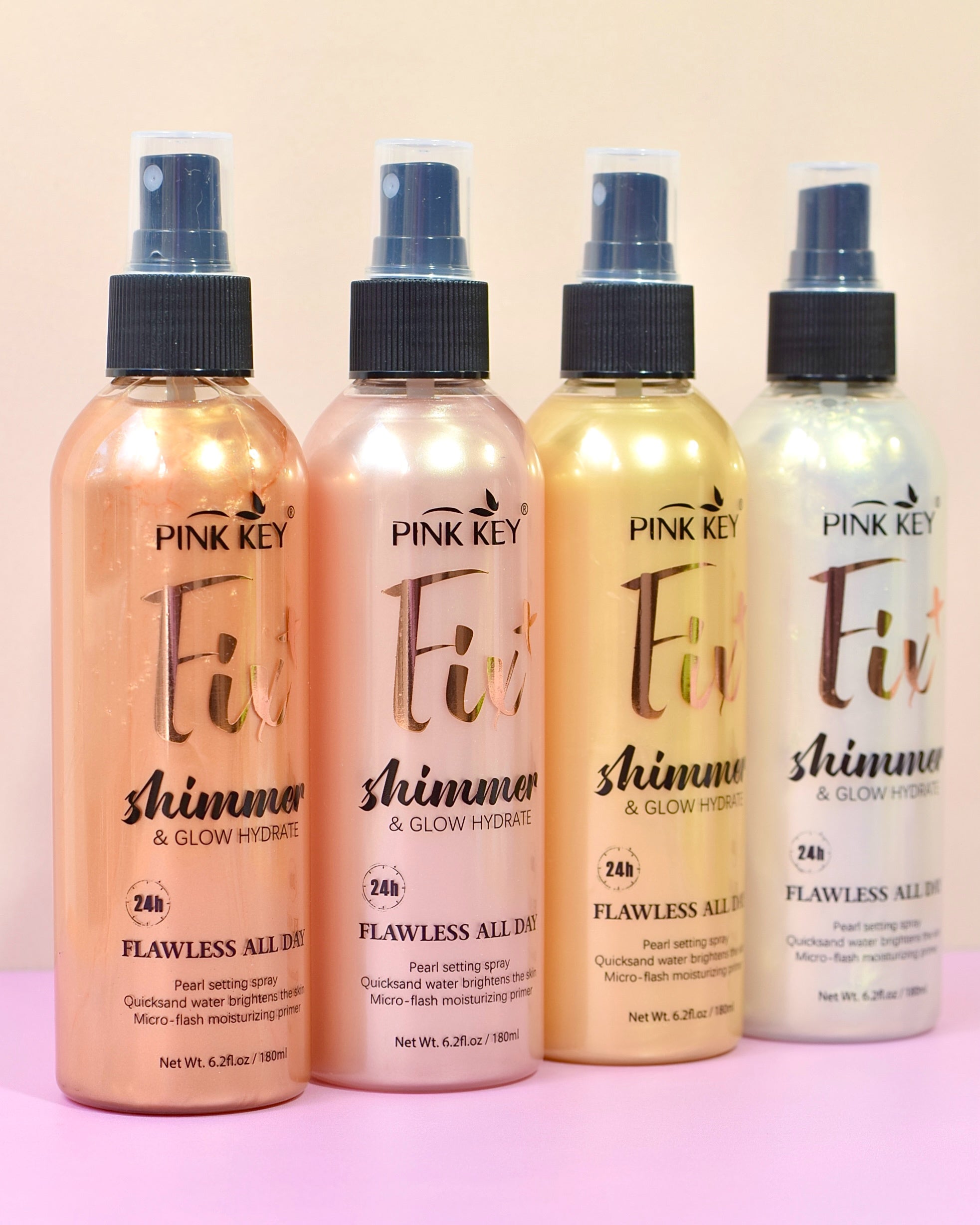 luminador Corporal Spray Shimmer Dorado Brillo radiante