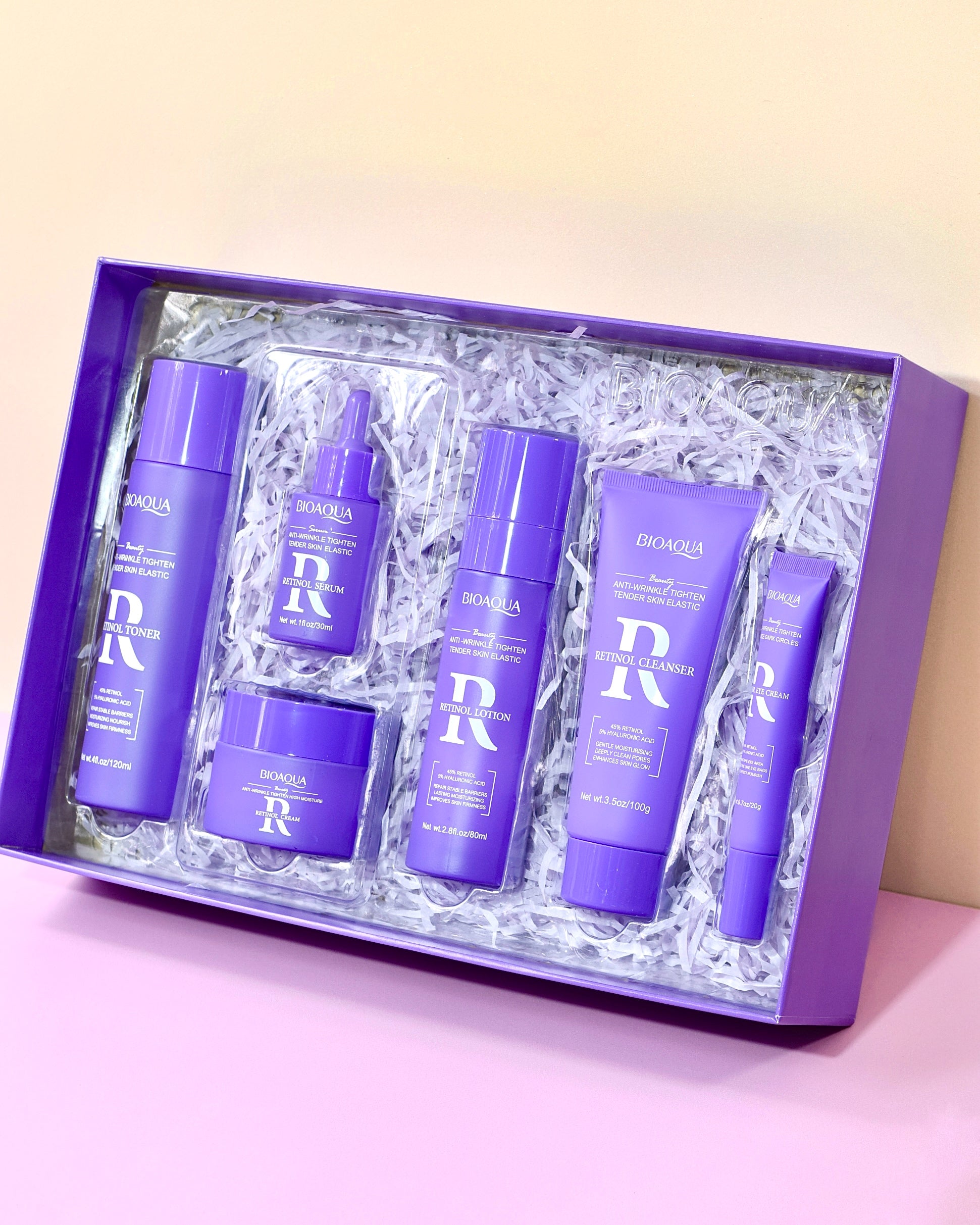 Kit facial retinol Bioaqua