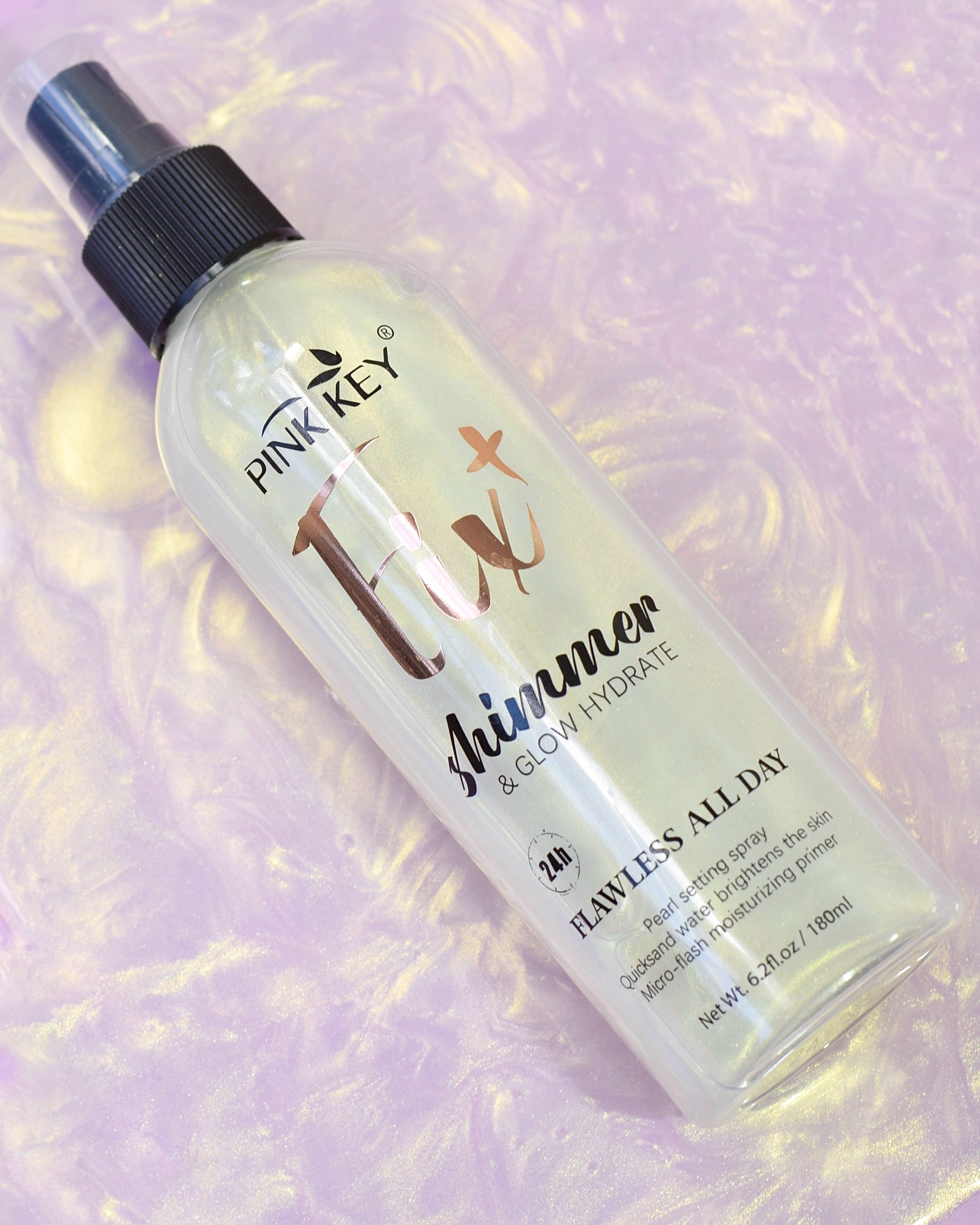 luminador Corporal Spray Shimmer Dorado Brillo radiante