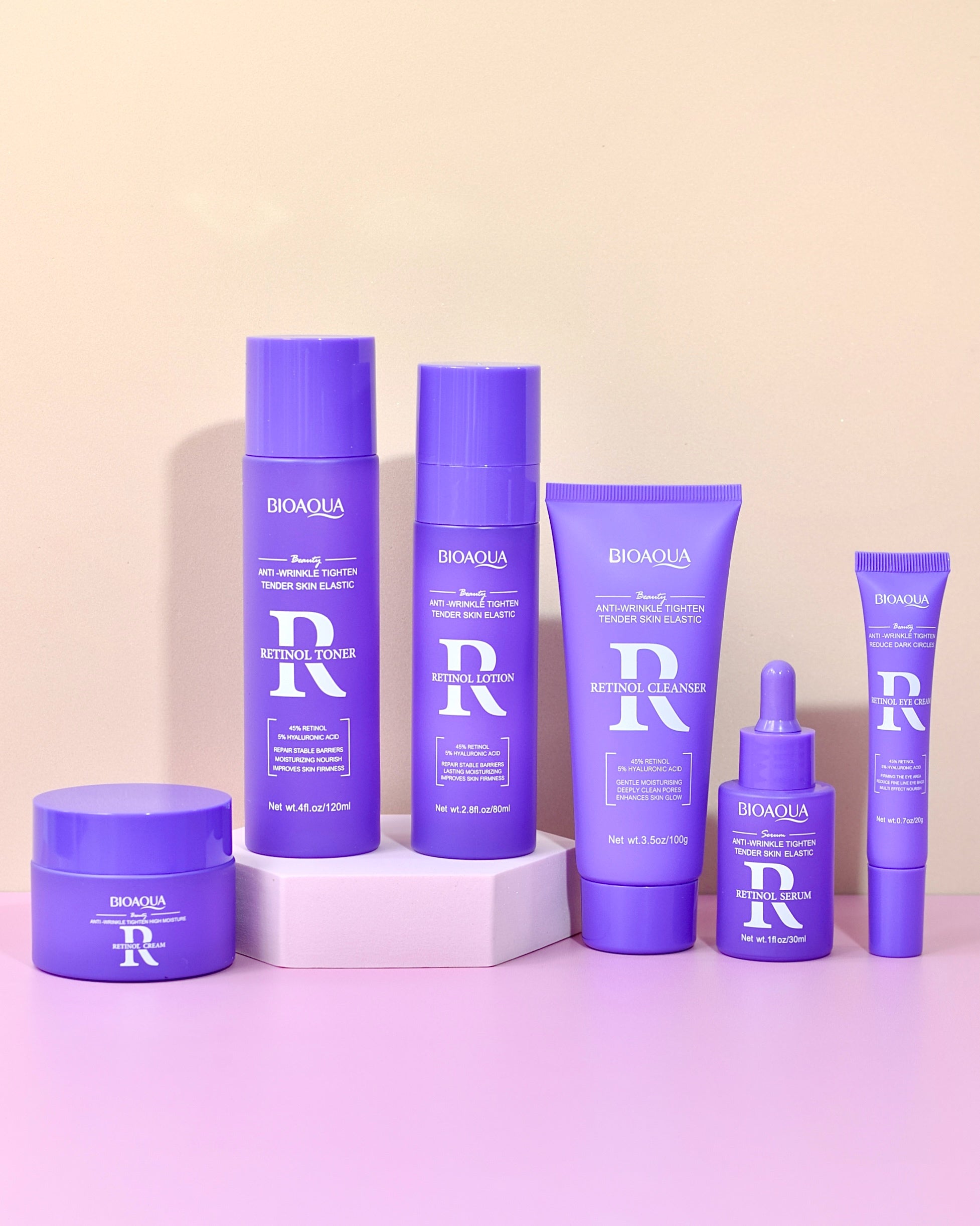 Kit facial retinol Bioaqua
