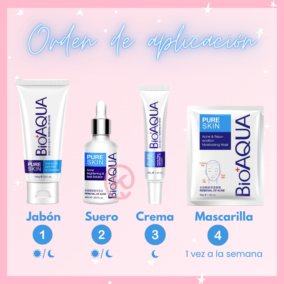 Kit acné pure skin