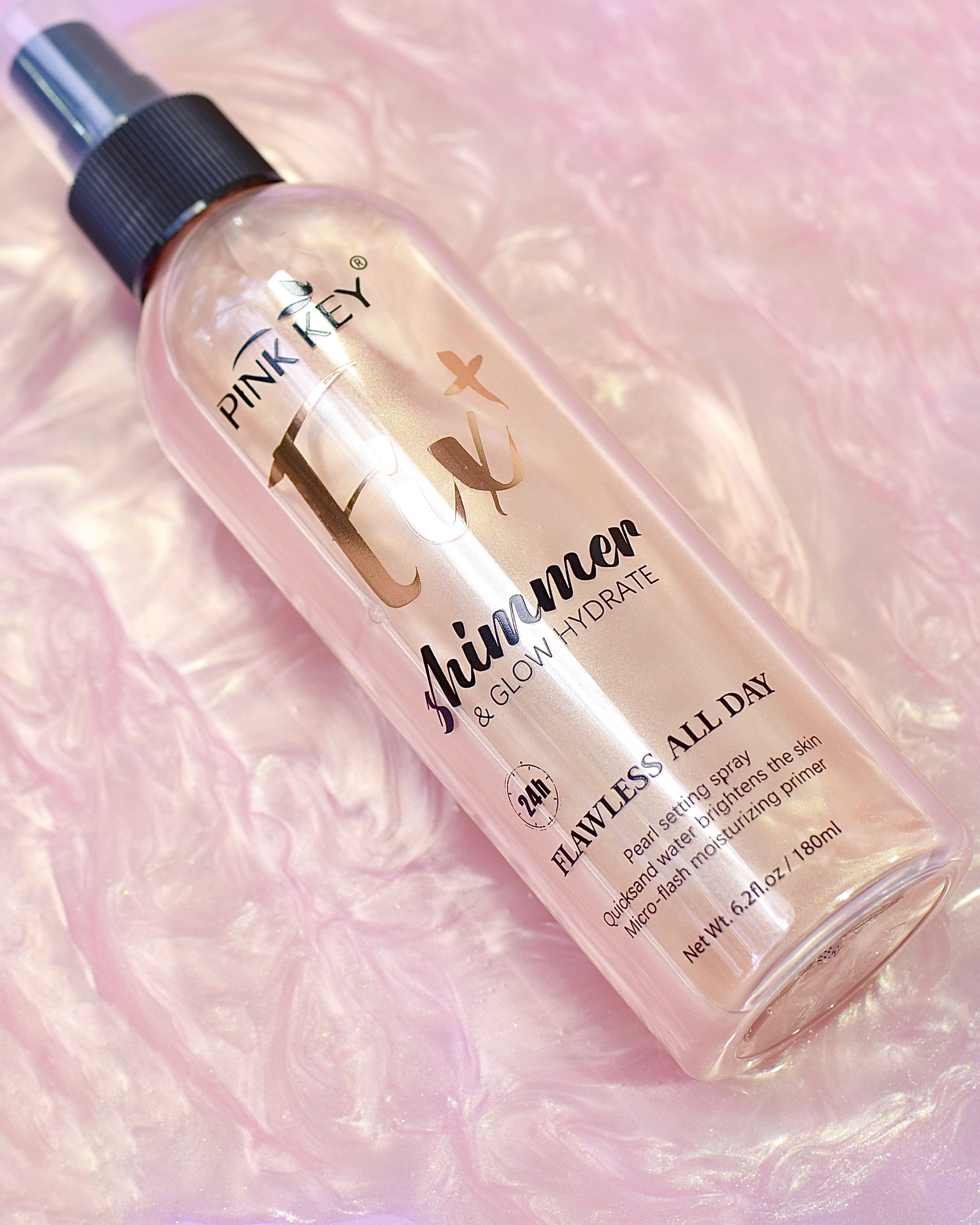 luminador Corporal Spray Shimmer Dorado Brillo radiante