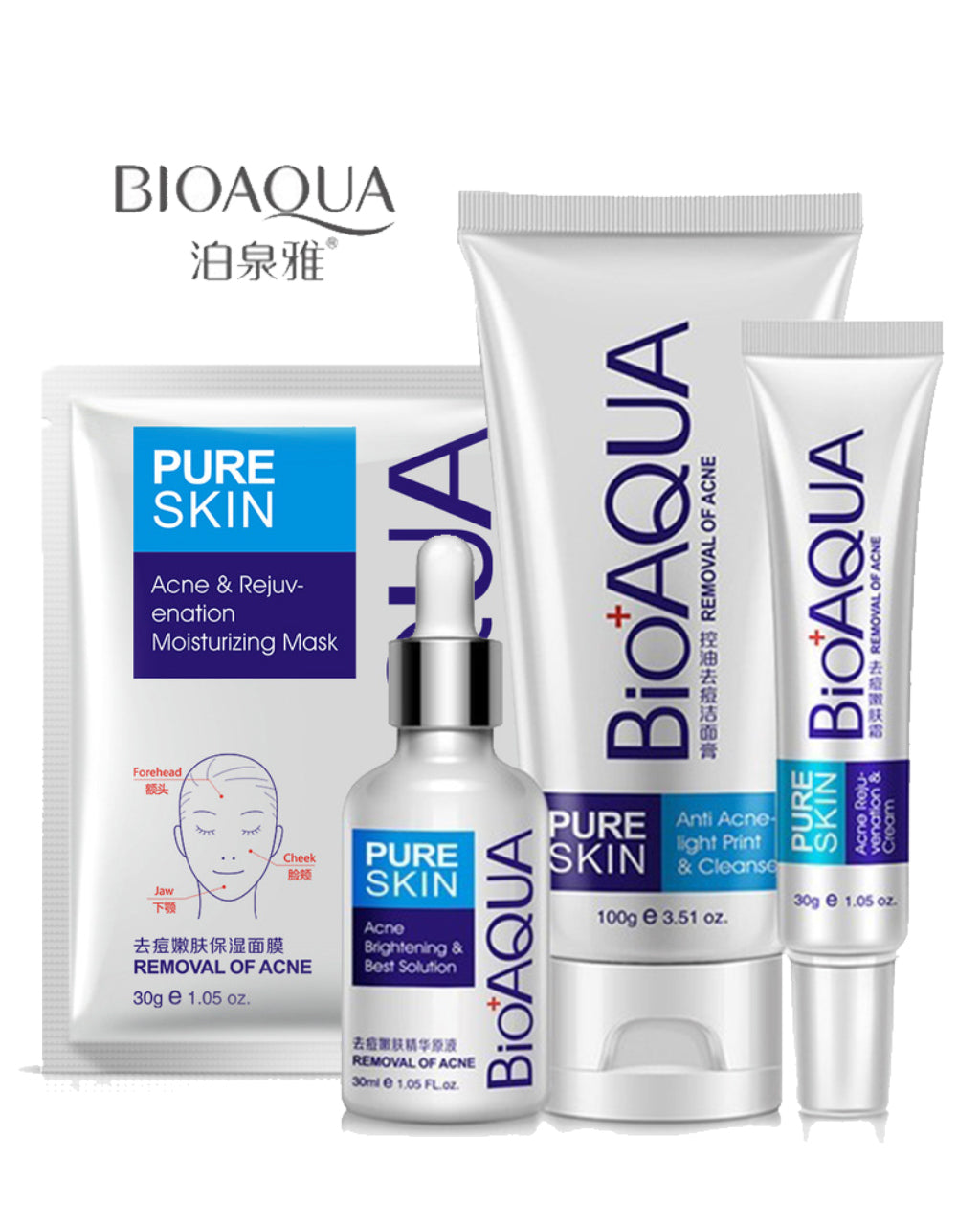 Kit acné pure skin
